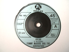 Tommy McCook & The Aggrovators - Kojak, UK Vulcan, VG+  Killer Reggae horns '75