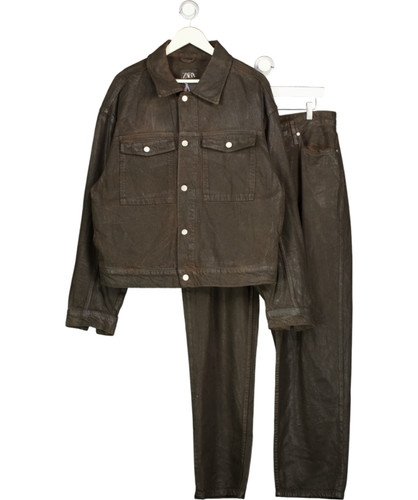 Zara piece brown - zara, coated
