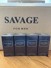 4 X Savage Men's Perfume 100ml Eau De Parfum Gift For Him Men Fragrance New