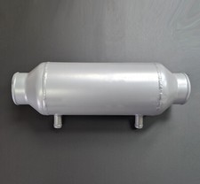 Barrel Alloy Charge Cooler Air Water Liquid Intercooler Chargecooler 4x8"