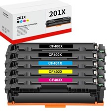 5 Toner Fits for HP 201X 201A