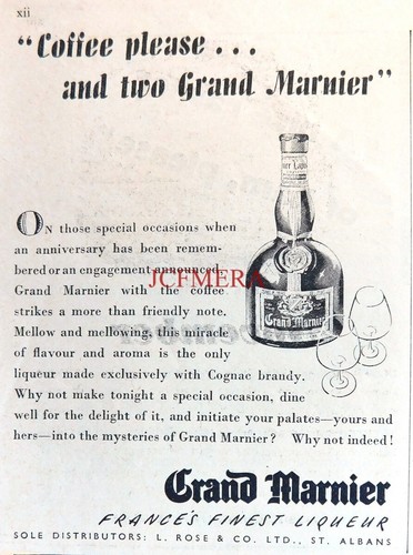 Grand marnier cognac brandy - marnier,