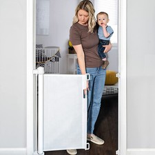 Dog gate retractable baby - dog,