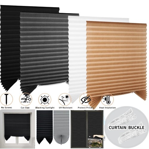 Self adhesive pleated blind - pleated,