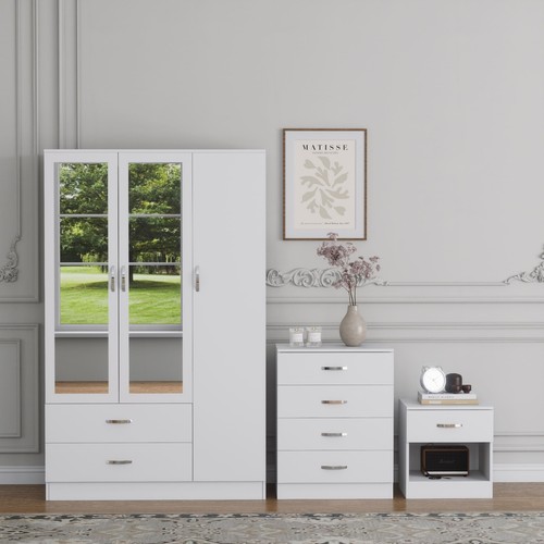Piece white bedroom - 3,