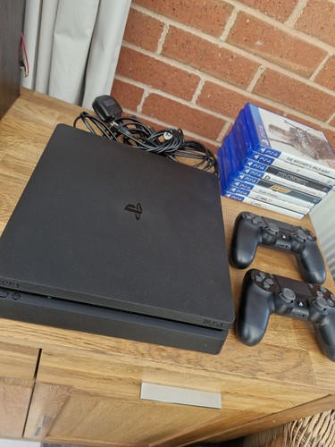 Sony playstation slim 500gb - 4,