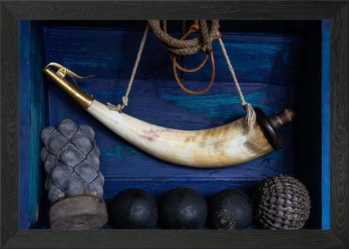 Powder horn grenades - grenades, framed