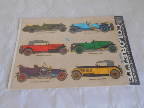 Vintage decals transfers - decals,