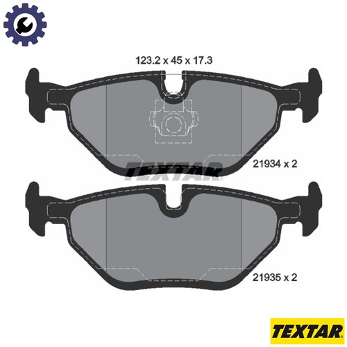 Brake pad set disc - brake,