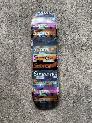 Supreme distorted logo black - logo,
