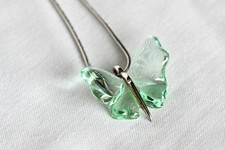 Lalique light Green Butterfly