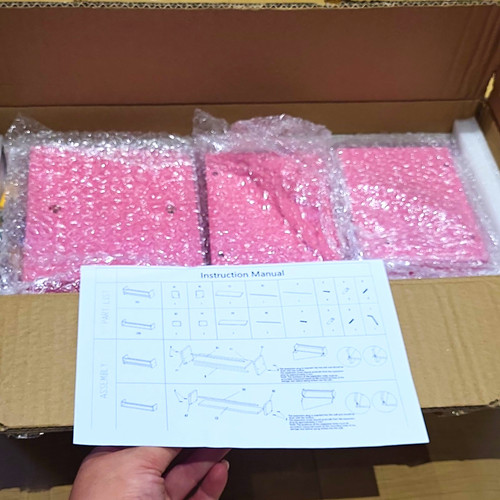 40cm floating shelves - shelves, pink