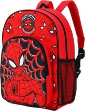 Spiderman Kids Childrens Premium Backpack School Rucksack Travel Bag Boys... 