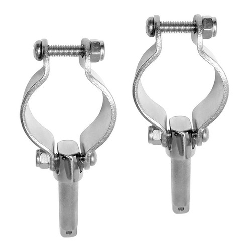 Oarlock clamp for plug - clamp, 1/2