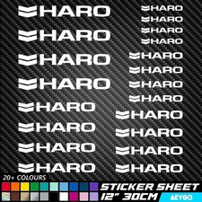 20x HARO Vinyl Decal Stickers