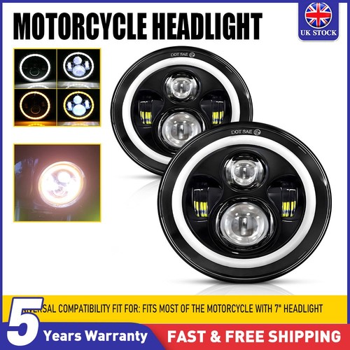 2pcs inch led headlights - 7'',