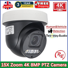 4K 8MP PTZ IP Camera 15X Zoom