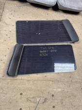 Vw T25 Caravelle Factory Vented Rear Side Windows In Green  With Black Tint