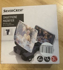 Silvercrest Smartphone Magnifier With Carry Case - Unfolded 255 x 140mm