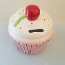 Vintage Ceramic Giant Cupcake