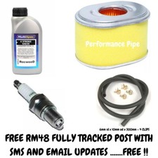 Belle PCX 13/40 Wacker Plate Service Kit  (Air Filter, Spark Plug & Engine oil)