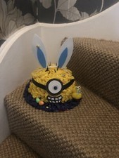 Minion Easter Hat Bonnet, Hand