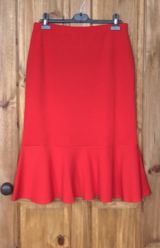 New damart bright red stretchy - new,