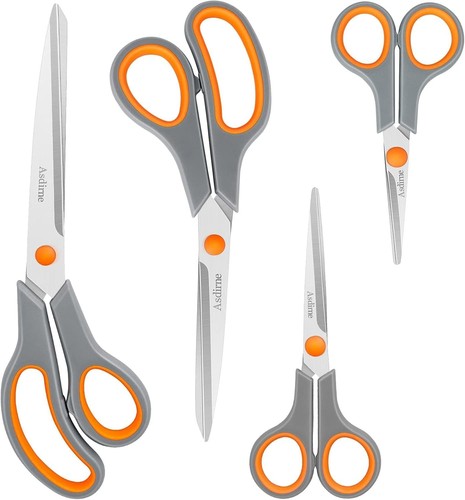 4pcs stainless steel scissor - 4pcs,