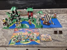 LEGO Pirate 6278 Enchanted Island With Instructions. Extra BasePlate & Set 6236