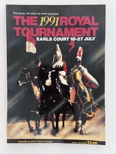 1991 Royal Tournament Programme – Earls Court, Full Illustrated Souvenir Book