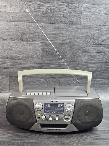 Sony radio cassette player - sony, cd,