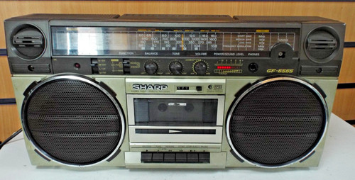 Sharp 6565e vintage - gf-6565e, stereo