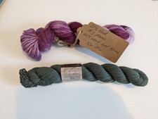 2 x 50g HANKS SKEINS YARN –