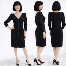 Vintage 80s Black Cocktail