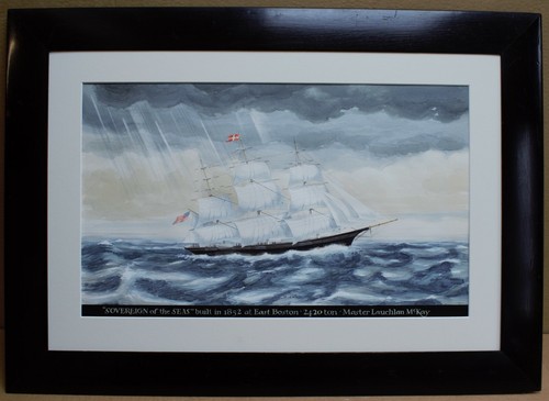 American clipper ship - clipper,