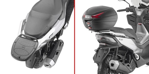 Rear rack attachment givi - attachment, [givi]