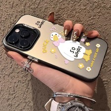 Lovely Cartoon Duck Case For Various Phone ShockProof Phone Cover Back Hot Girls