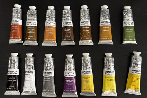 Winsor newton oil colour - &,