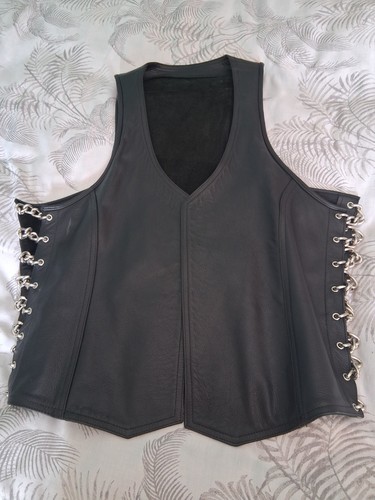 Vintage black leather - vintage,