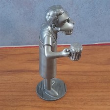 The Simpsons Moe Szyslak Corkscrew Bar-Ware Pewter Vintage Figure