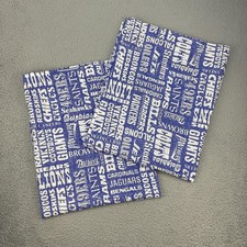 Vintage NFL Teams Curtains