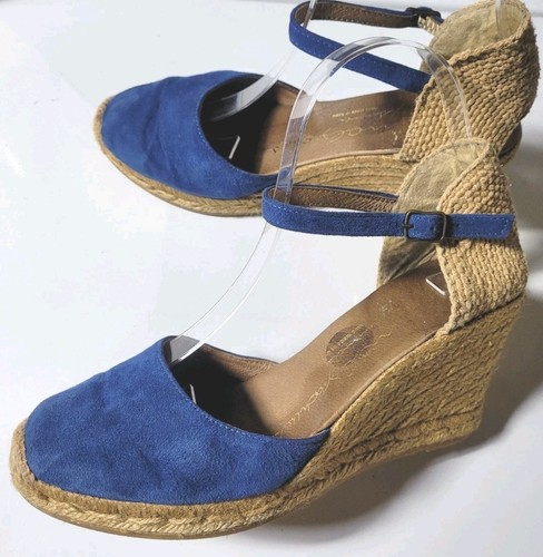 Anthropologie gaimo blue suede - anthropologie,