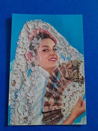 Vintage 1970s spanish postcard - vintage,