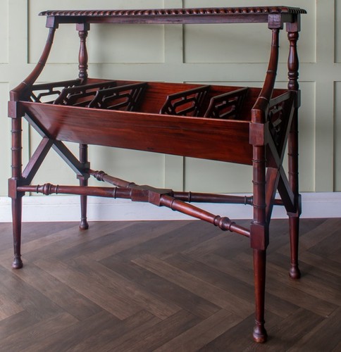 Edwardian mahogany library - edwardian,