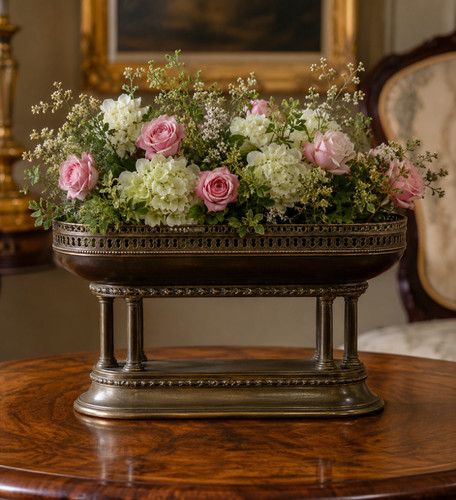 Antique french jardiniere - french, 6