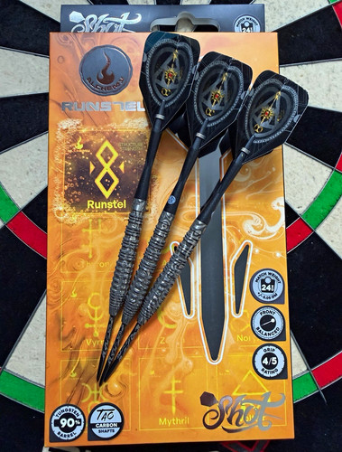 Shot runstel steel tip darts - runstel,