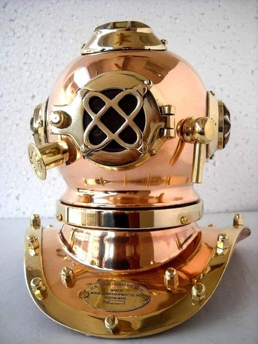 Antique reproduction sea - sea, diver