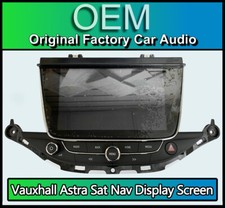 Vauxhall Astra K Sat Nav display screen Navigation media radio repair 39042448