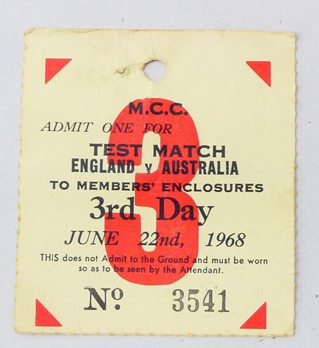 Mcc england australia - australia, test