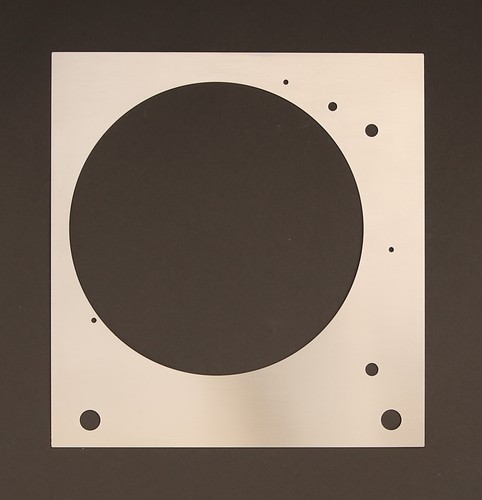 Face plate for - plate, thorens